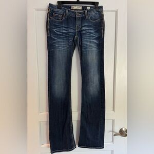 BKE Dark Wash Boot Cut Jeans